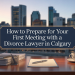 How to Prepare for Your First Meeting with a Divorce Lawyer in Calgary