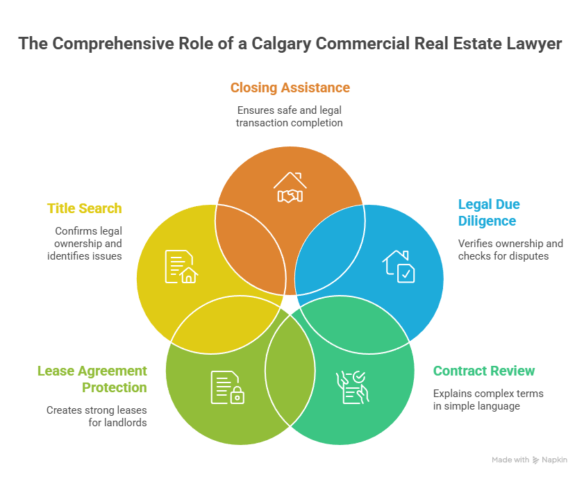 What a Commercial Real Estate Lawyer in Calgary Actually Does for Investors
