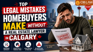 Top Legal Mistakes Homebuyers Make Without a Real Estate Lawyer in Calgary