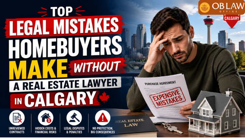 Top Legal Mistakes Homebuyers Make Without a Real Estate Lawyer in Calgary