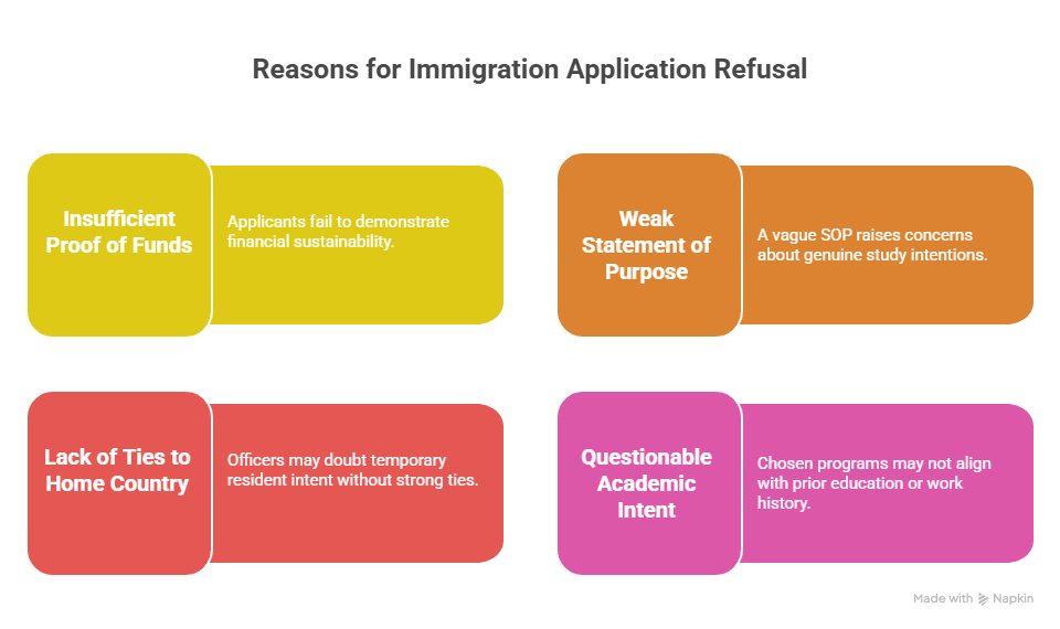 Why Immigration Applications Get Refused in Canada?